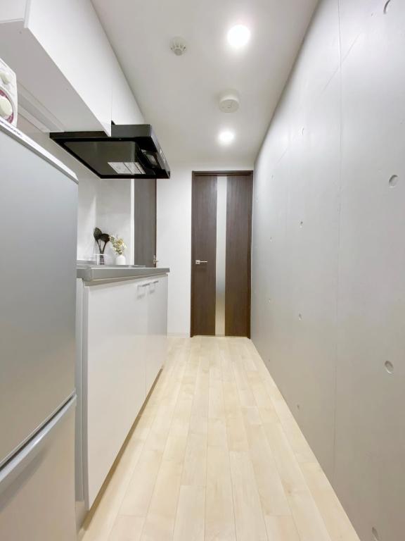 Kuchyň nebo kuchyňský kout v ubytování nestay apartment tokyo nippori
