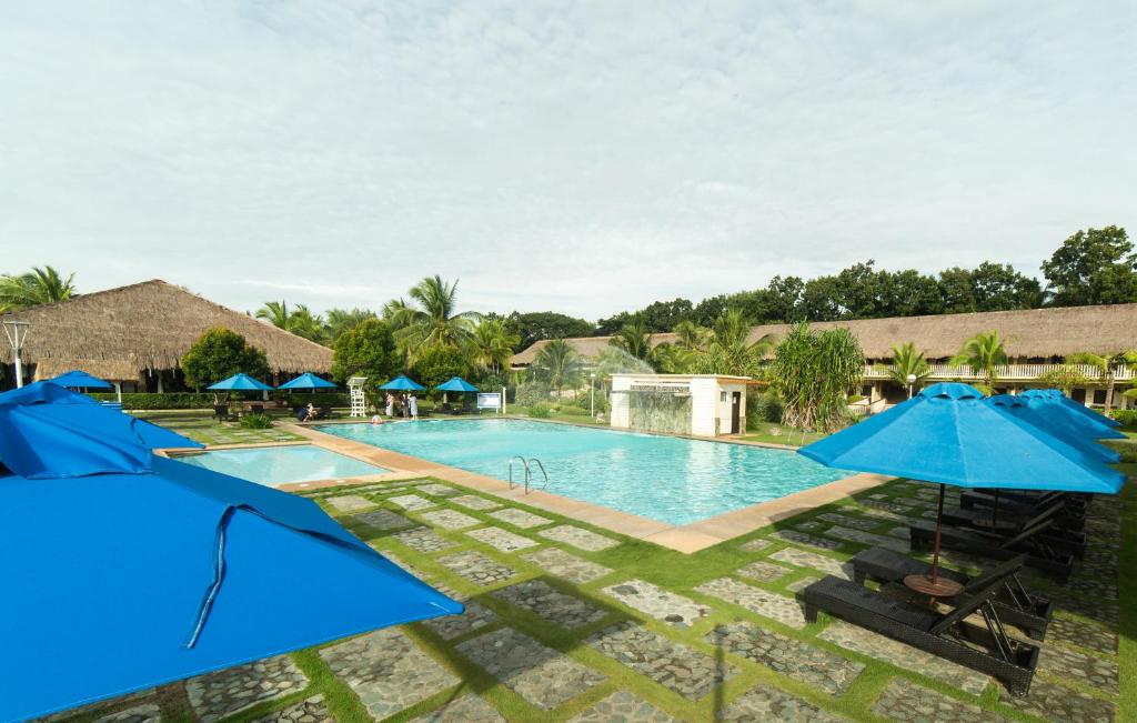 Bazén v ubytování Bohol Beach Club nebo v jeho okolí