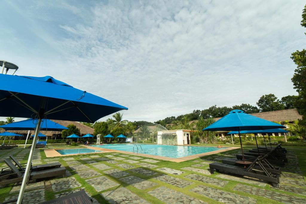 Bazén v ubytování Bohol Beach Club nebo v jeho okolí