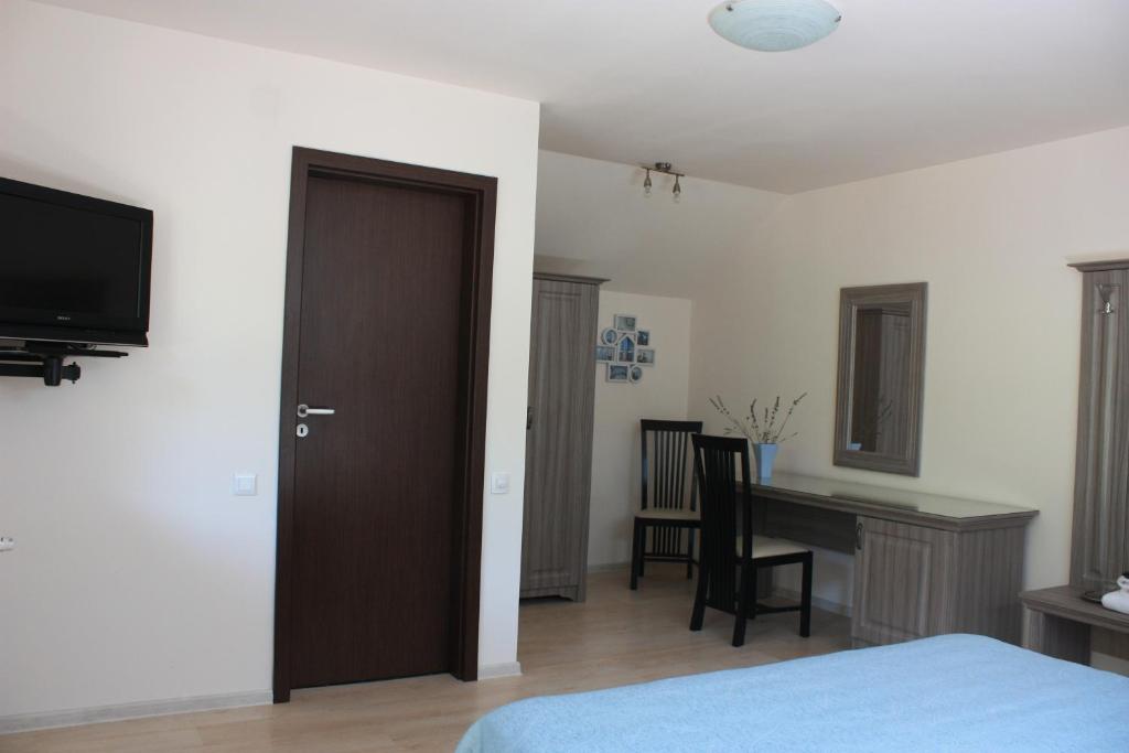 TV a/nebo společenská místnost v ubytování Silva House