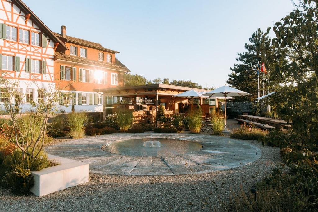 Zahrada ubytování Gasthof Sunnebad
