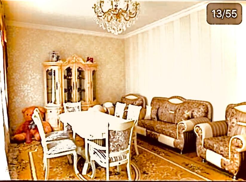 Posezení v ubytování House in Quba
