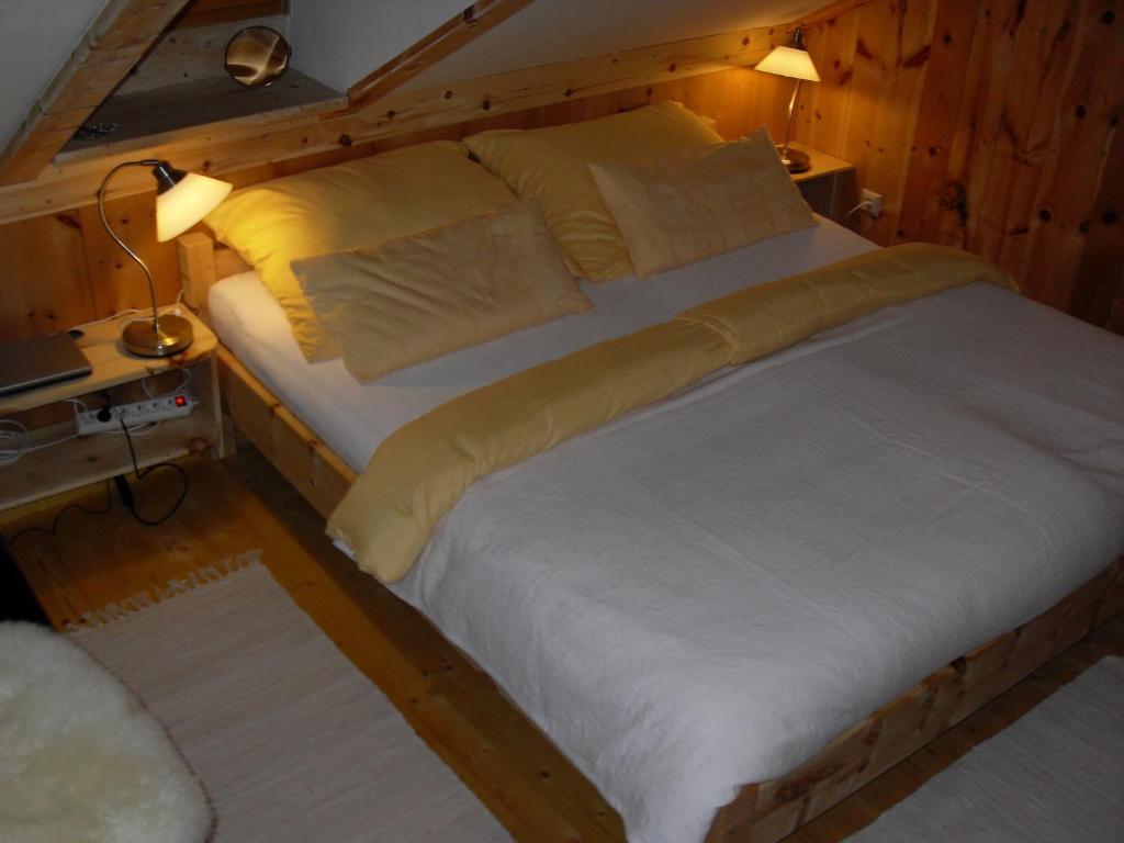 Postel nebo postele na pokoji v ubytování Chalet Steiermark