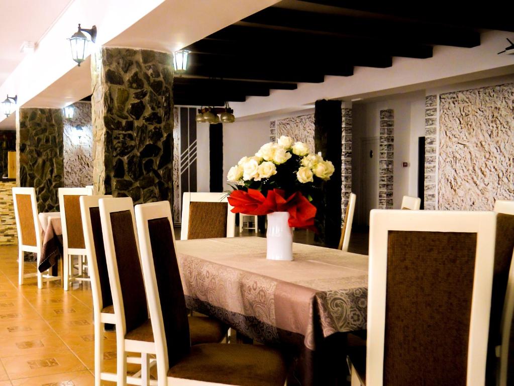 Restaurace v ubytování Pensiunea Danubio
