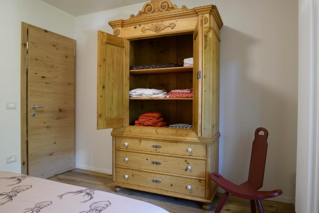 Posteľ alebo postele v izbe v ubytovaní Nido di montagna