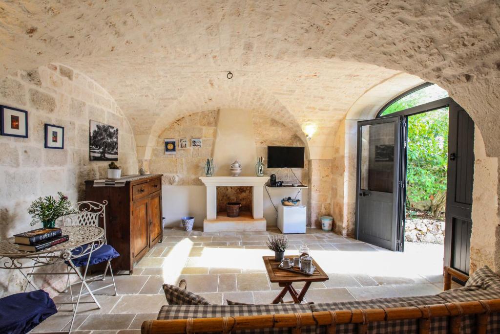 Kuchyň nebo kuchyňský kout v ubytování Casina Fumarola