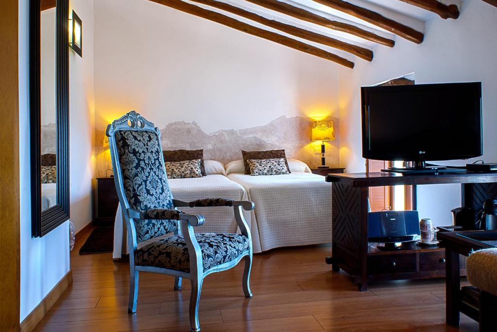 Cama o camas de una habitación en Cases Noves - Boutique Accommodation - Adults Only