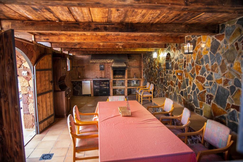 Posezení v ubytování VILLA LAS CUEVAS