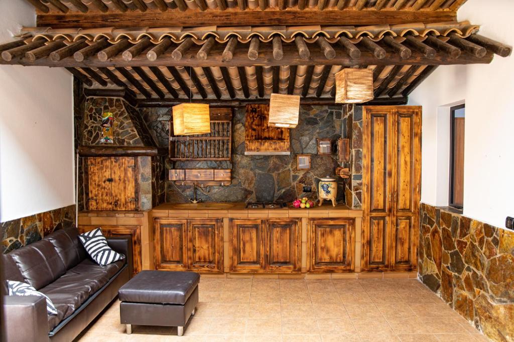 Posezení v ubytování VILLA LAS CUEVAS