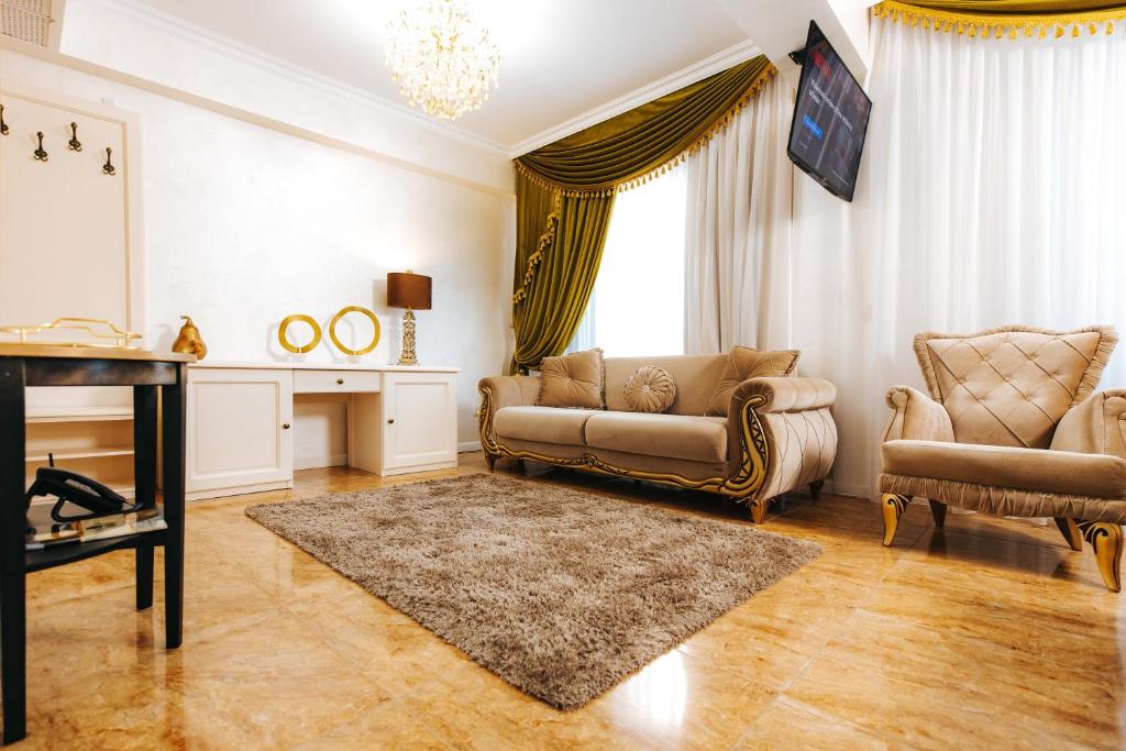Posezení v ubytování Hotel Evianne Boutique