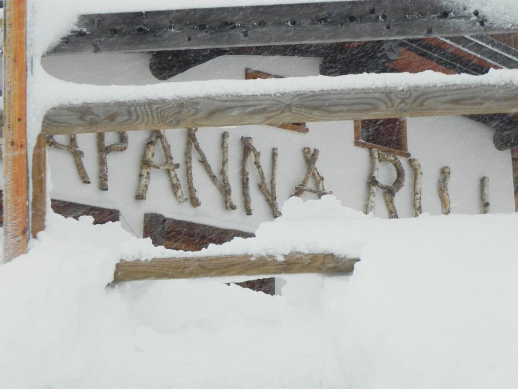 Rifugio Capanna Bill v zimě