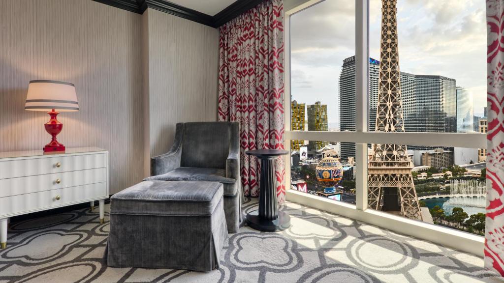 Istumisnurk majutusasutuses Paris Las Vegas Hotel & Casino