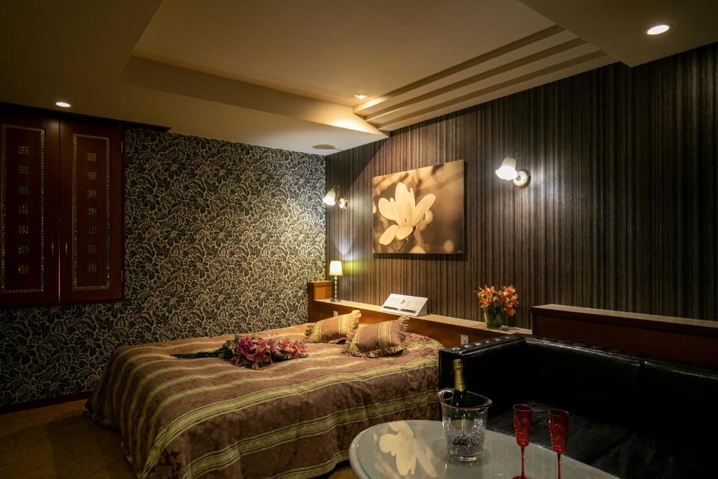 Postel nebo postele na pokoji v ubytování Hotel Park Inn (Adult Only)