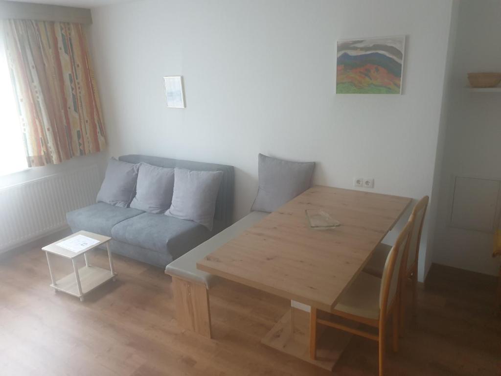 Posezení v ubytování Haus Hubertus