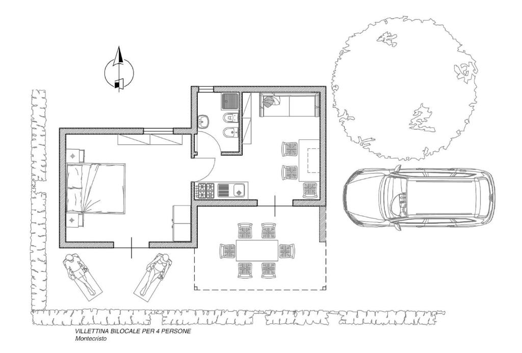 Plan piętra w obiekcie Residence Mandel 2 by Mandel Club