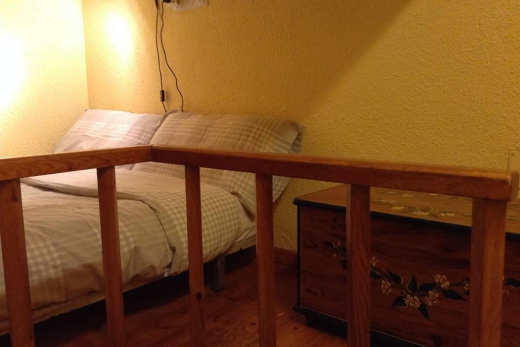 Postel nebo postele na pokoji v ubytování Estudio 2-4 personas en Vielha-Baqueira