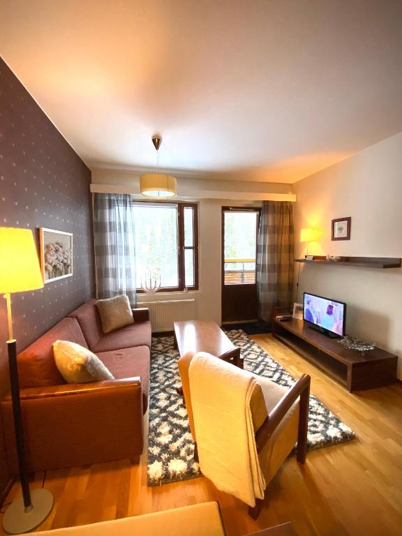 Фотография из галереи Enjoy Ylläs - Cozy top floor apartment в Юллясярви
