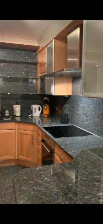 Kuchyň nebo kuchyňský kout v ubytování AschaffApartment 4 Schlafzimmer bis 10 Personen bei Aschaffenburg