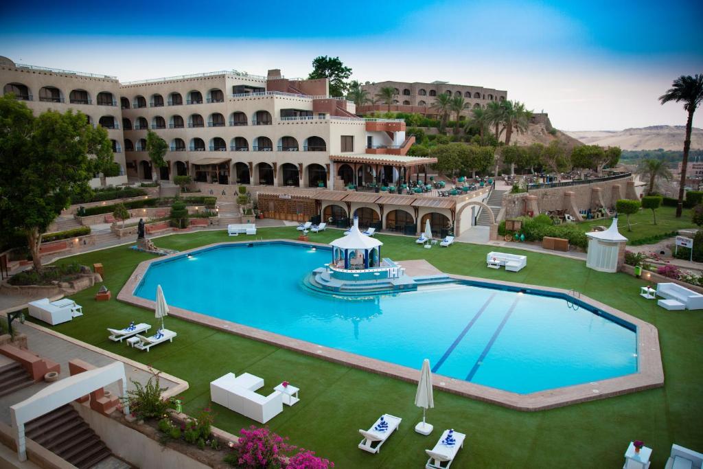 Piscina a Basma Hotel Aswan o a prop