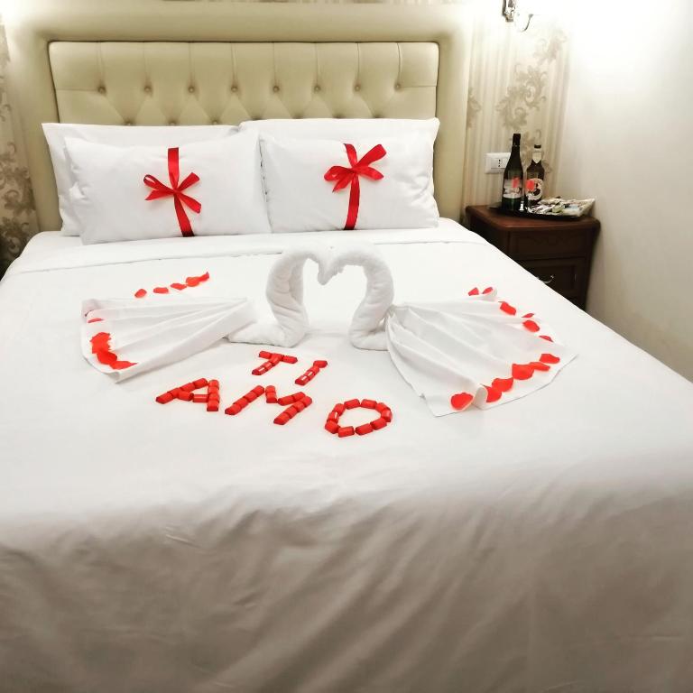Posteľ alebo postele v izbe v ubytovaní Suite Dal Conte