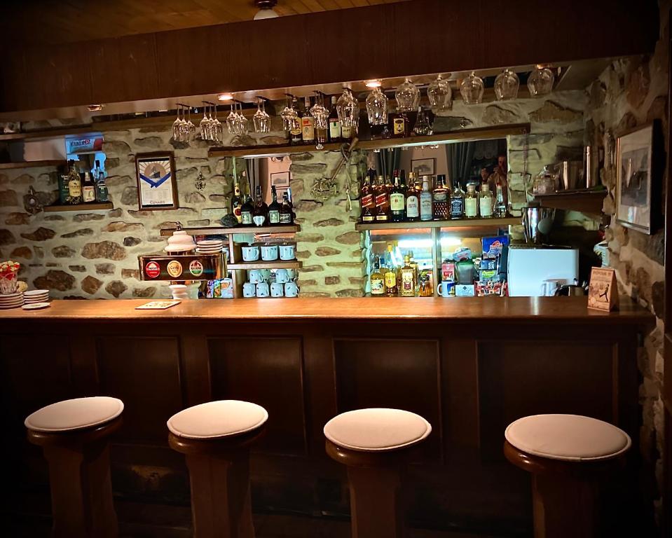 Lounge alebo bar v ubytovaní Na Buďárce