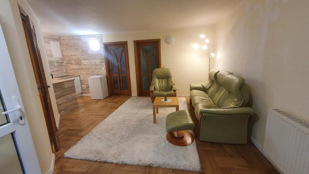 Posezení v ubytování Pension Nippgen