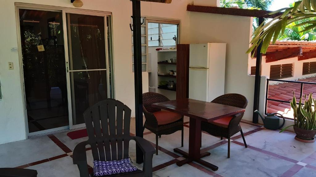 Balkón nebo terasa v ubytování Togo B&B Farallon
