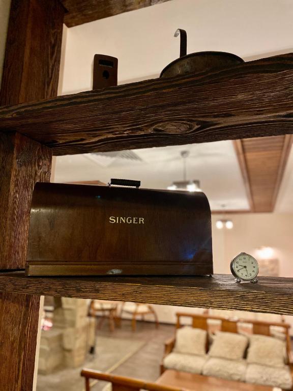 TV a/nebo společenská místnost v ubytování Hotel Orbel