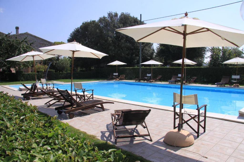 Basen w obiekcie Casa Vacanze Ribocchi lub w pobliżu