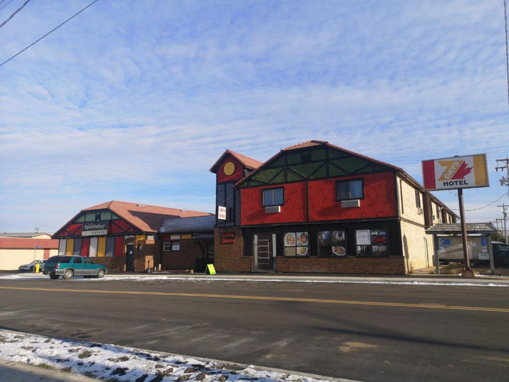 Budova, kde se hotel nachází