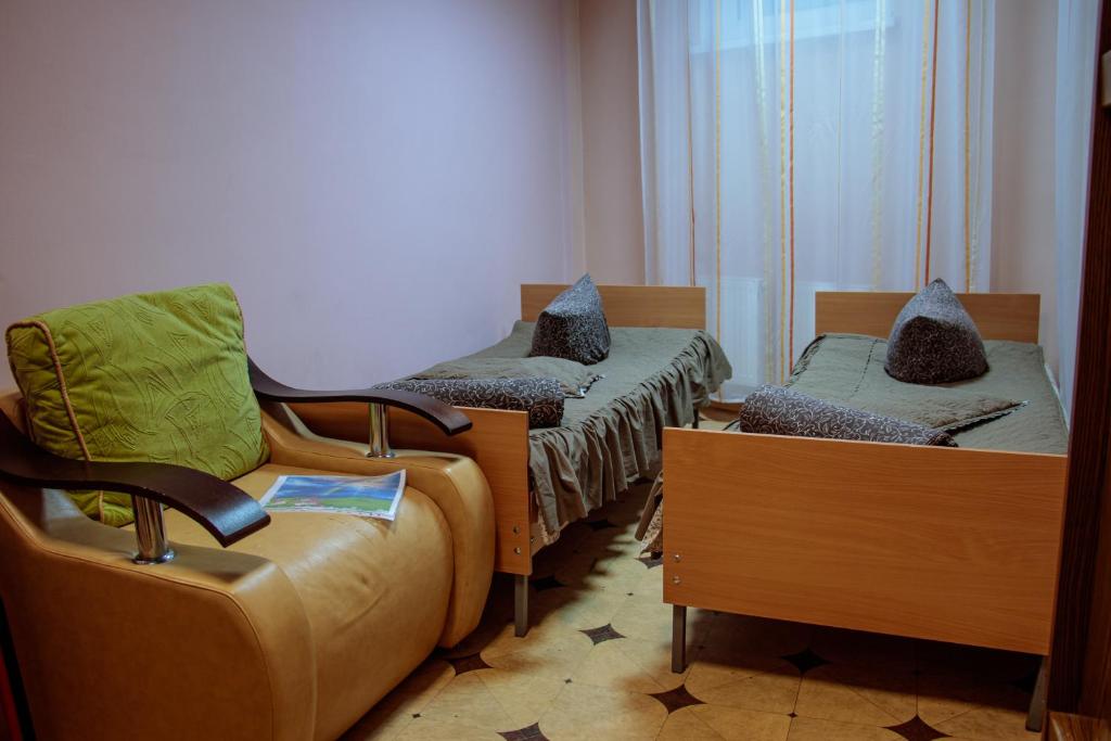 Postel nebo postele na pokoji v ubytování Arcobaleno Home