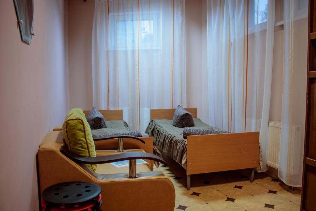 Posezení v ubytování Arcobaleno Home