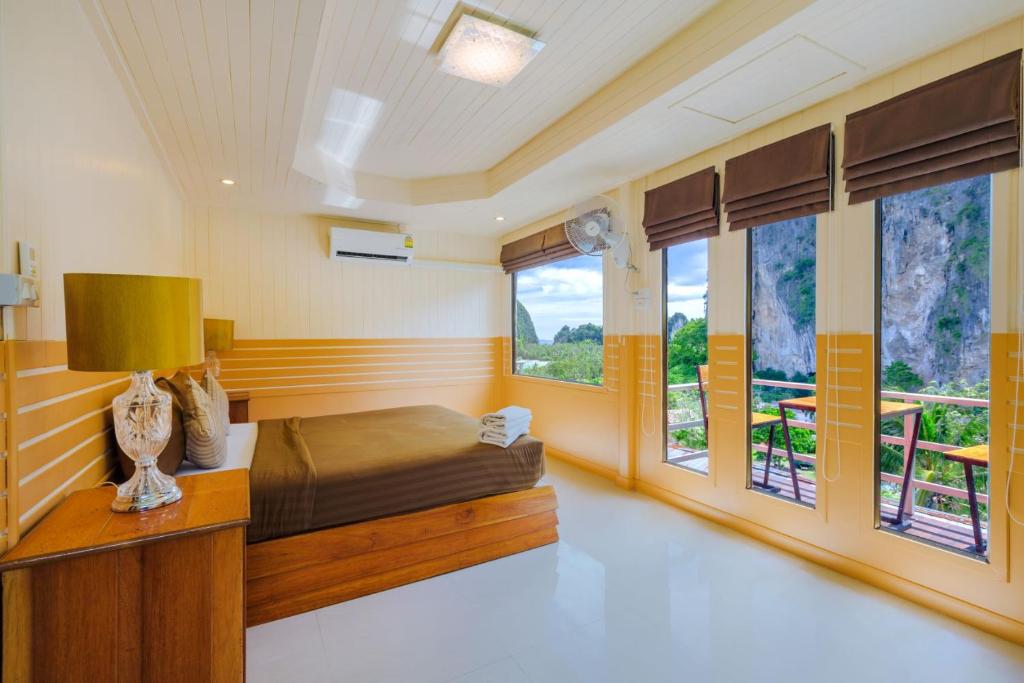 Posezení v ubytování Railay Hilltop