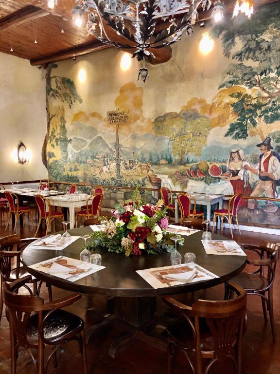 Restaurace v ubytování Mingone Hotel Ristorante