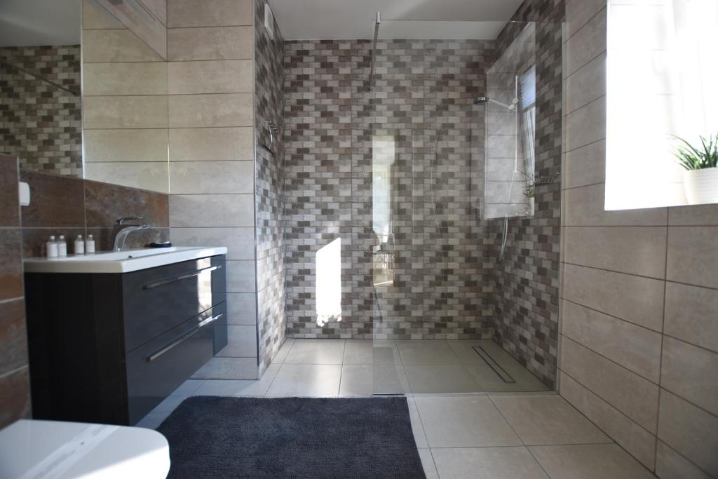 Kúpeľňa v ubytovaní Apartamenty Pod Gwiazdami
