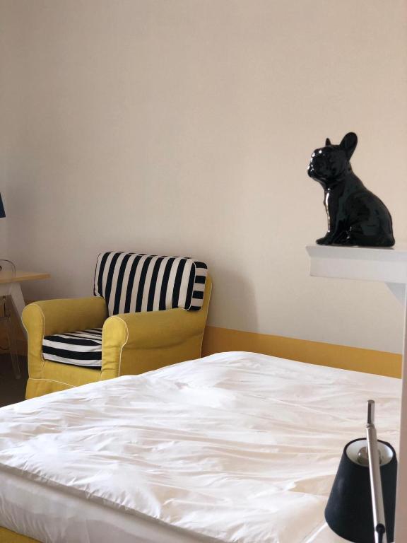 Postel nebo postele na pokoji v ubytování Palazzo Jannuzzi Relais