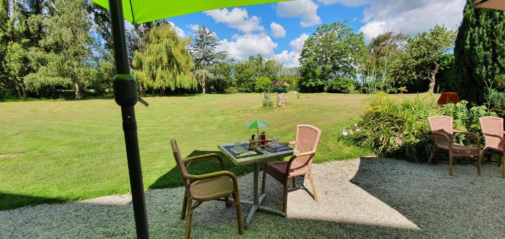 Zahrada ubytování Le Relais de la Comté