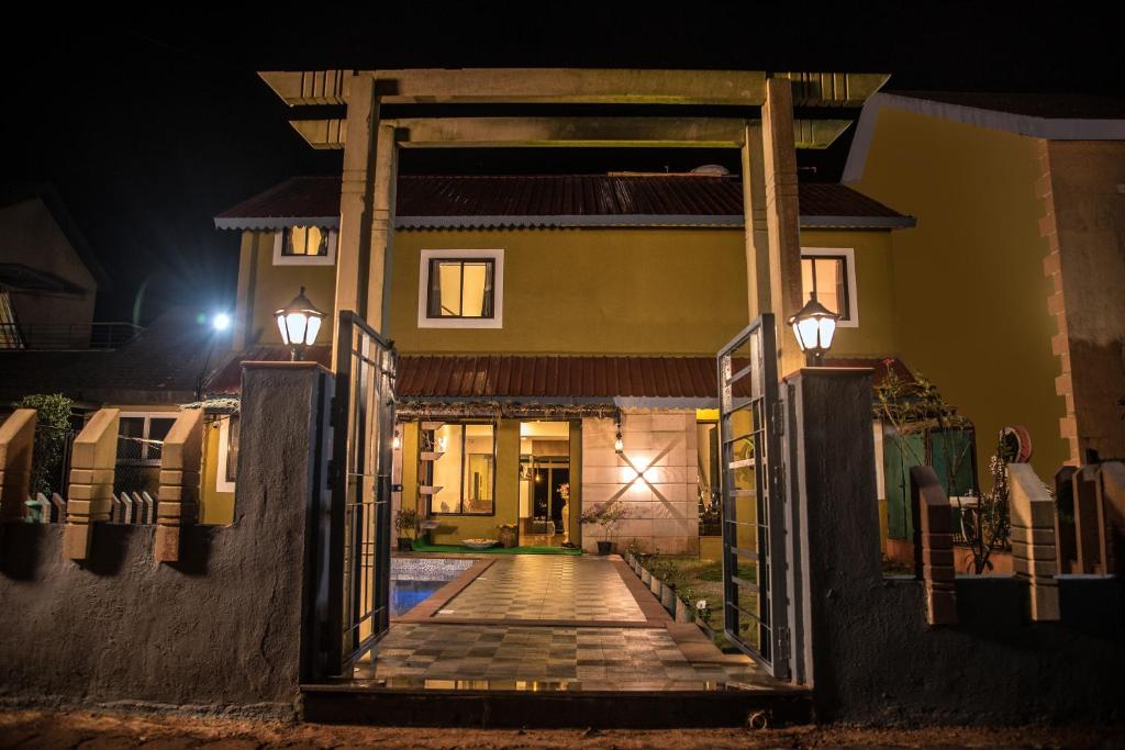 Budova, kde se aparthotel nachází