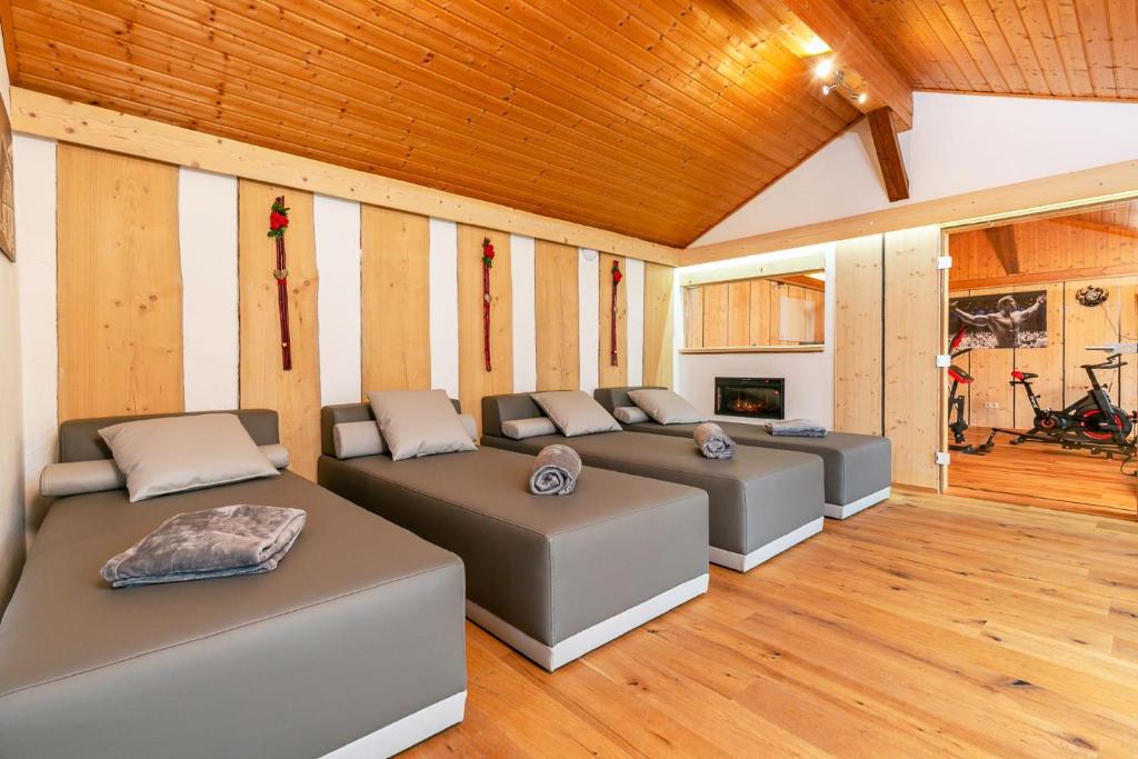 TV a/nebo společenská místnost v ubytování Ruperti - Gästehaus