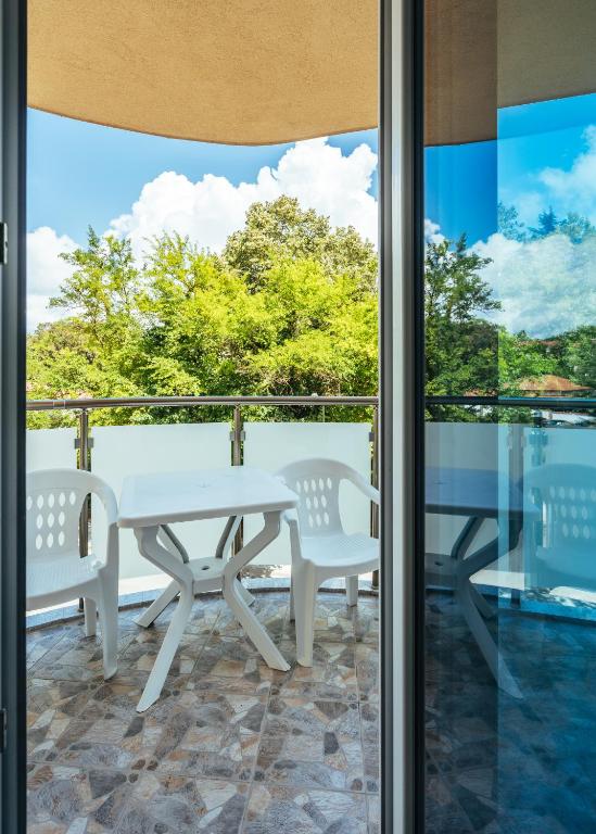 Balkón nebo terasa v ubytování Hotel Elitza