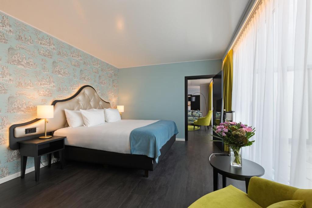 Postel nebo postele na pokoji v ubytování Thon Hotel Bristol Stephanie