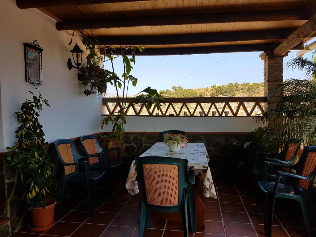 Posedenie v ubytovaní Cortijo Porroncico