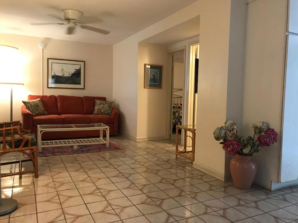 Posezení v ubytování El Patio Motel