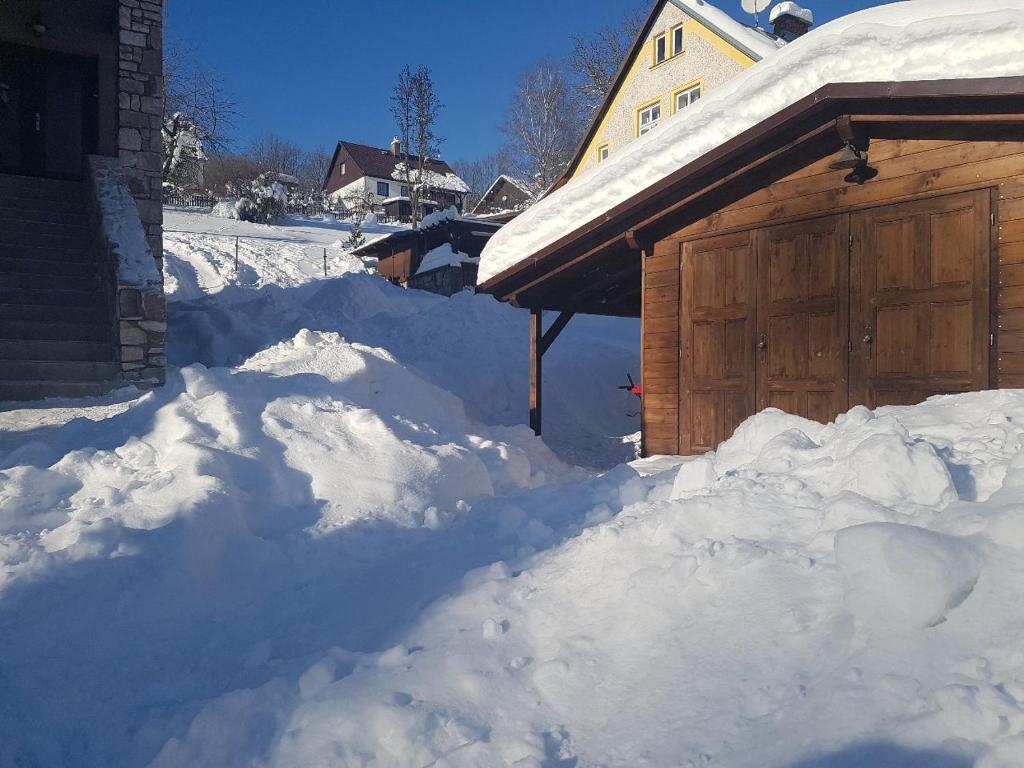 Pension Salma v zimě