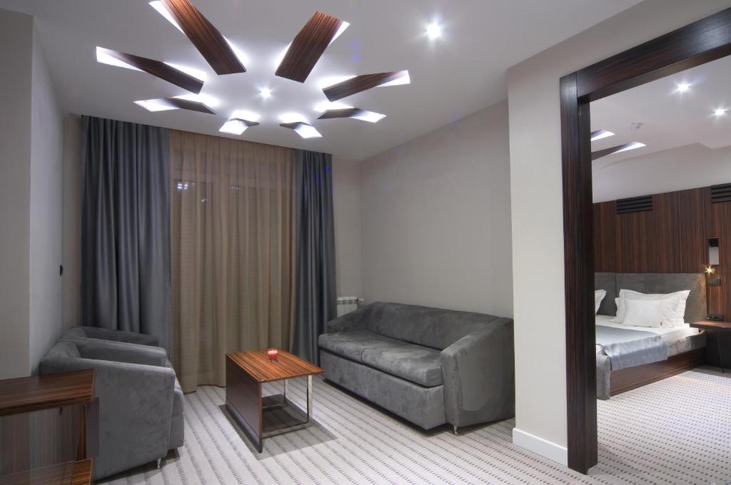 Postel nebo postele na pokoji v ubytování Hotel Viva