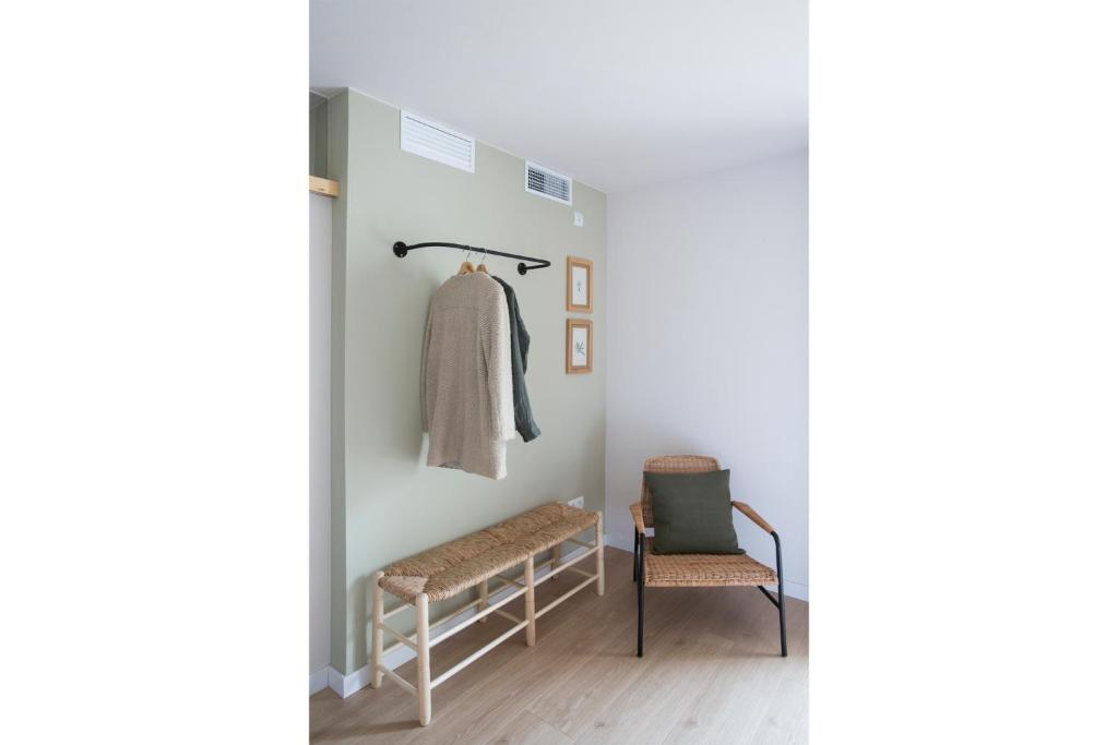Postel nebo postele na pokoji v ubytování Hotel Rural Mas de l'Illa