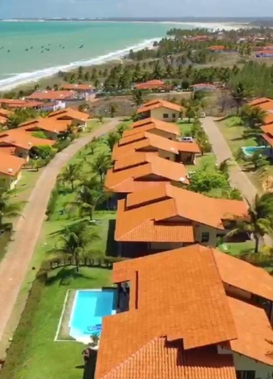  Chalé com piscina privada vista mar-Zumbi-RN