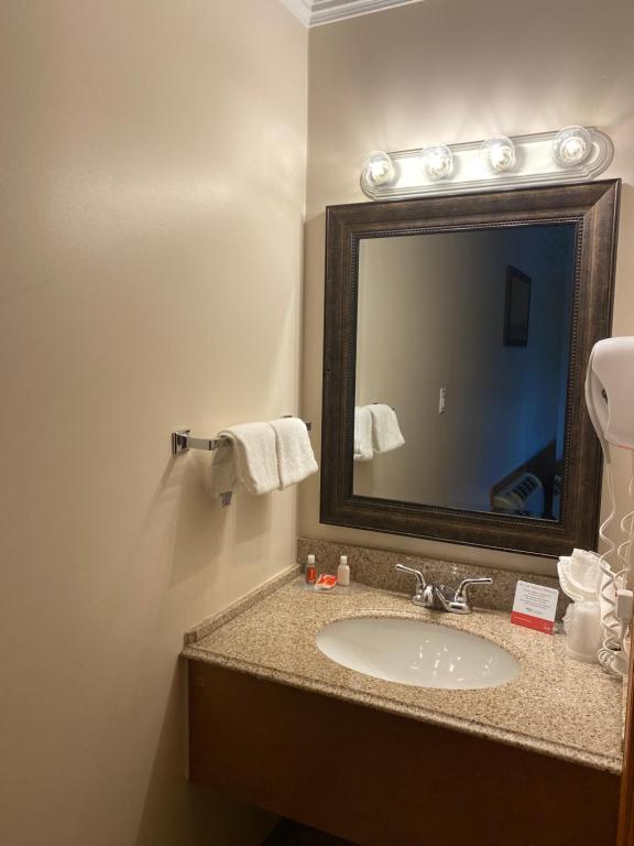 Vannituba majutusasutuses Econo Lodge at the Falls North