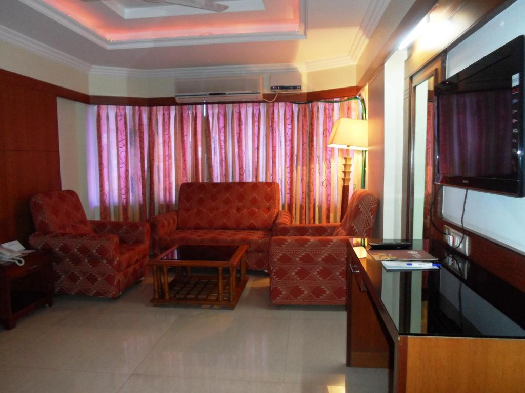 Posezení v ubytování Hotel PLR Grand