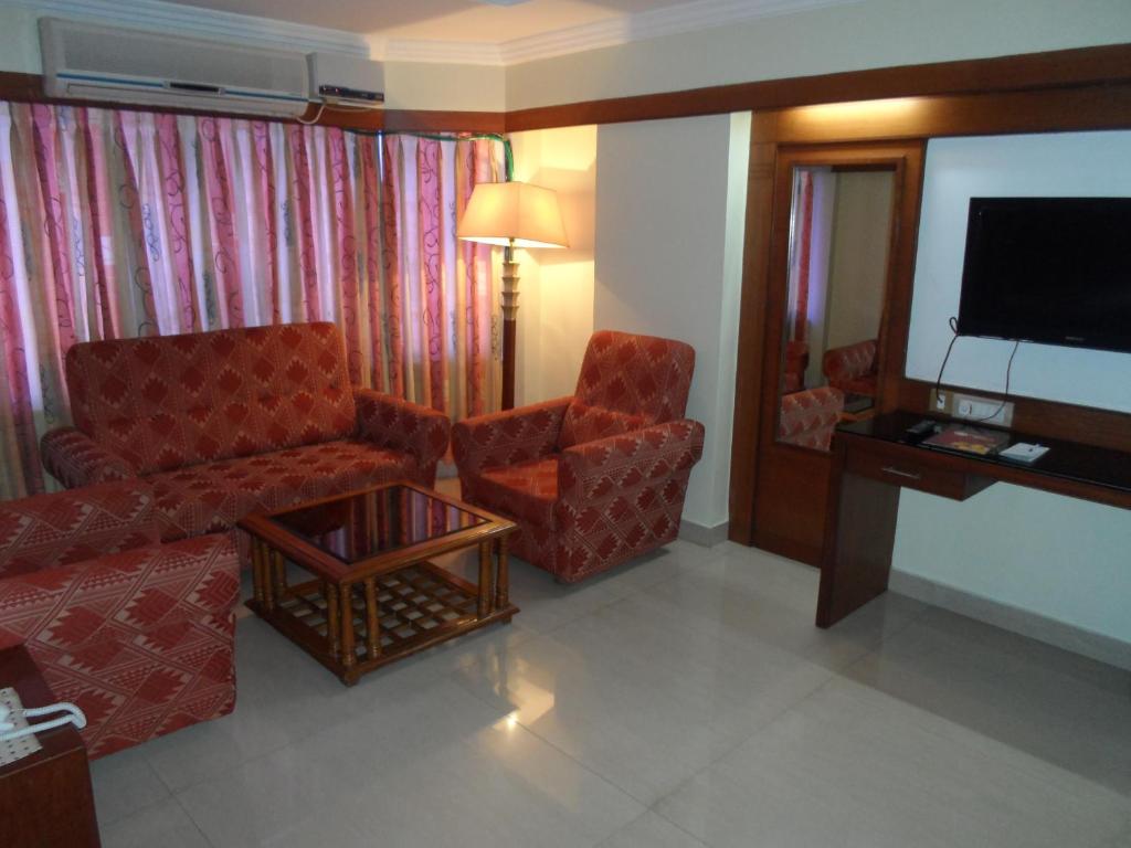 Posezení v ubytování Hotel PLR Grand